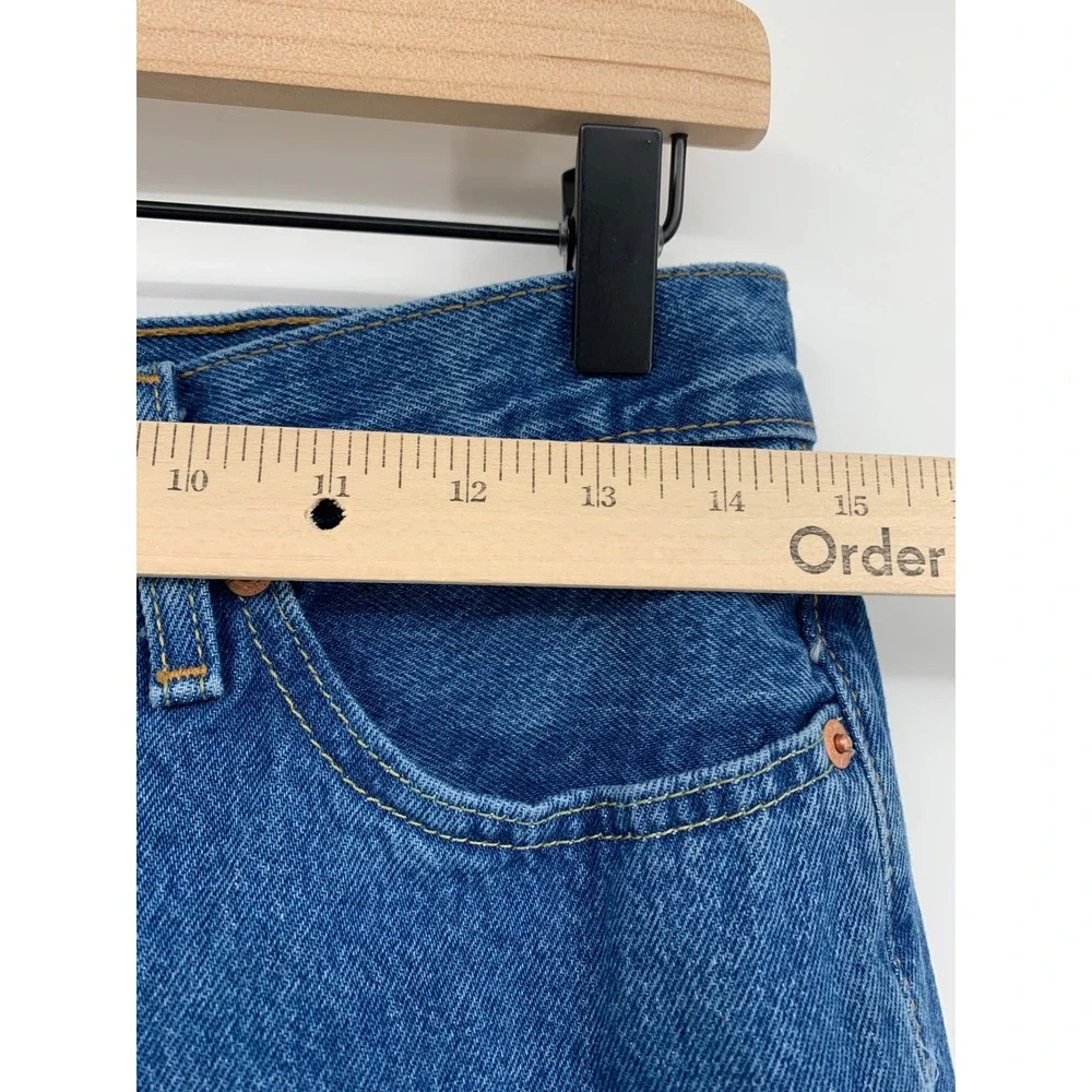 Levis 514 Jeans Mens 30x30 Blue Straight Leg Medium Wash 100% Cotton Denim Pants
